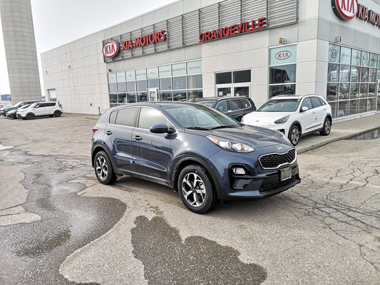 Kia Canada Orangeville Kia Sportage LX EX storm blue BU3