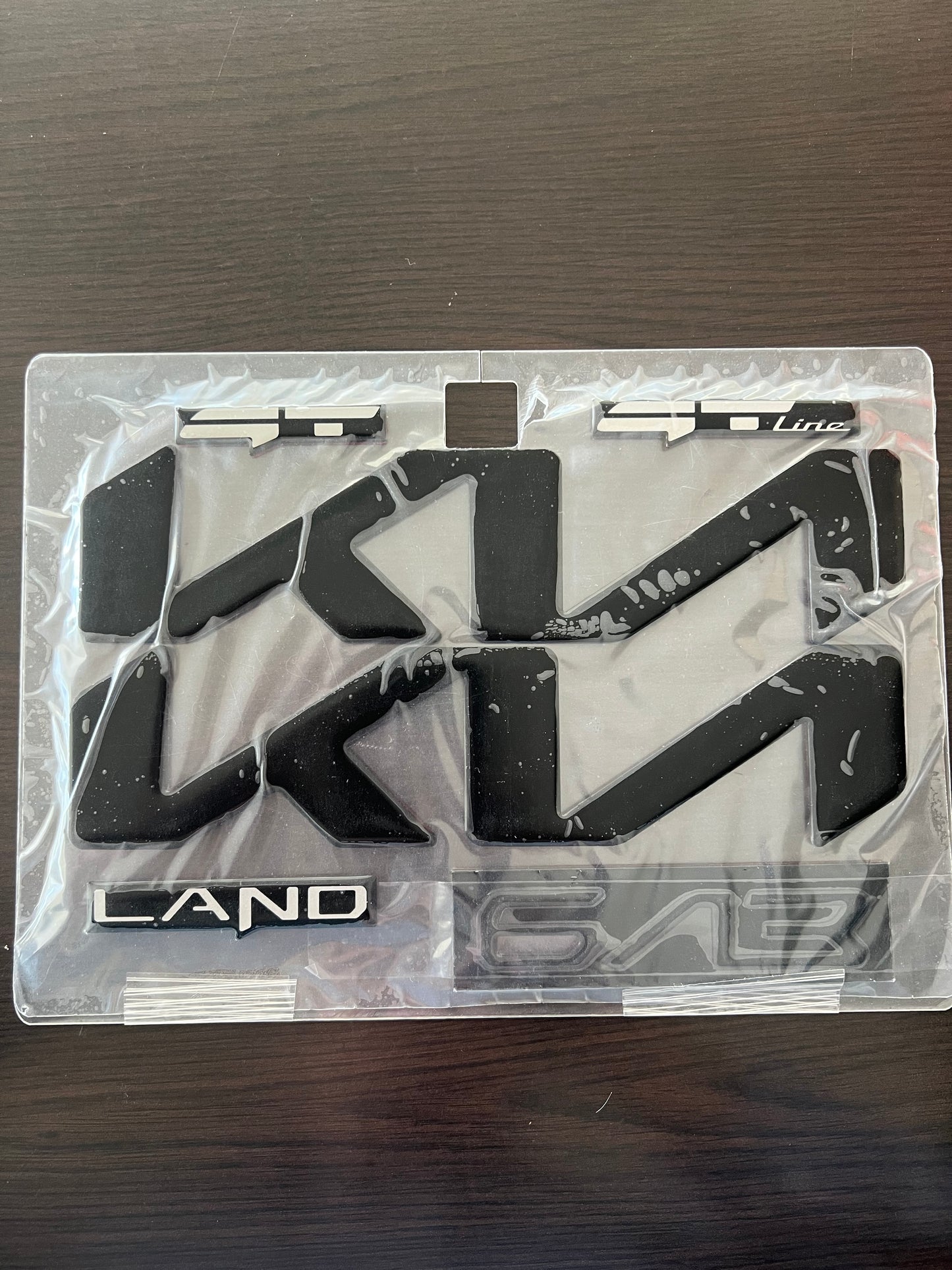 FREE SHIP Front and Rear Kia Emblem Blackout Kit - 2024-2026 EV9 EV9-BlkEmb