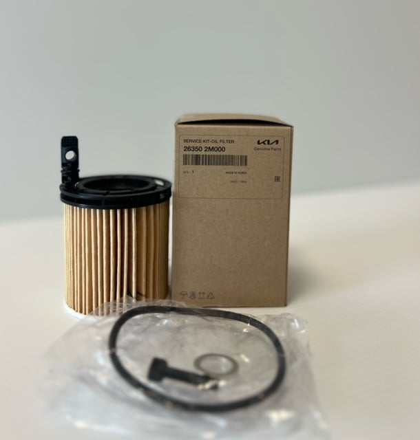 Kia Genuine Oil Filter with O-Ring - 2021-2026 Sorento Hybrid (HEV) 263502M000