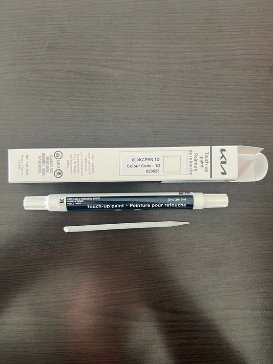 FREE SHIP Kia Touch-Up Paint Pen – Polar White – 2014-2017 Rondo 000KCPEN1D