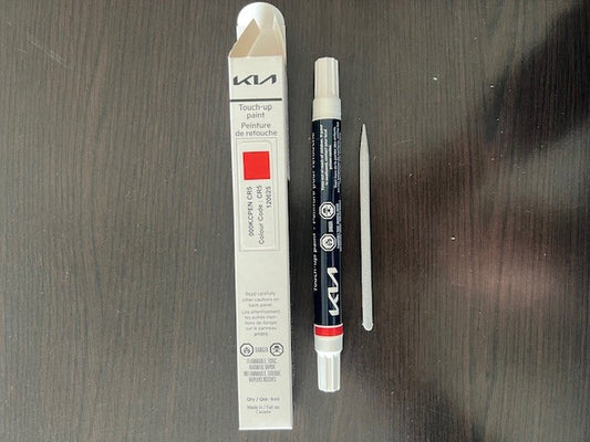 FREE SHIP Kia Touch-Up Paint Pen - Runway Red - 2020-2024 Forte 5 - 000KCPENCR5