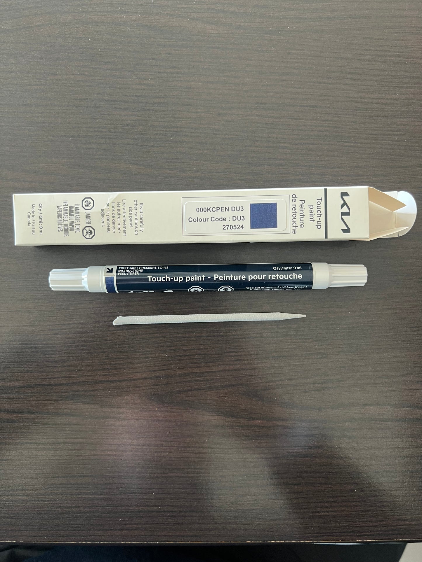 FREE SHIP Kia Touch-Up Paint Pen - Yacht Blue - 2022-2025 EV6 - 000KCPENDU3