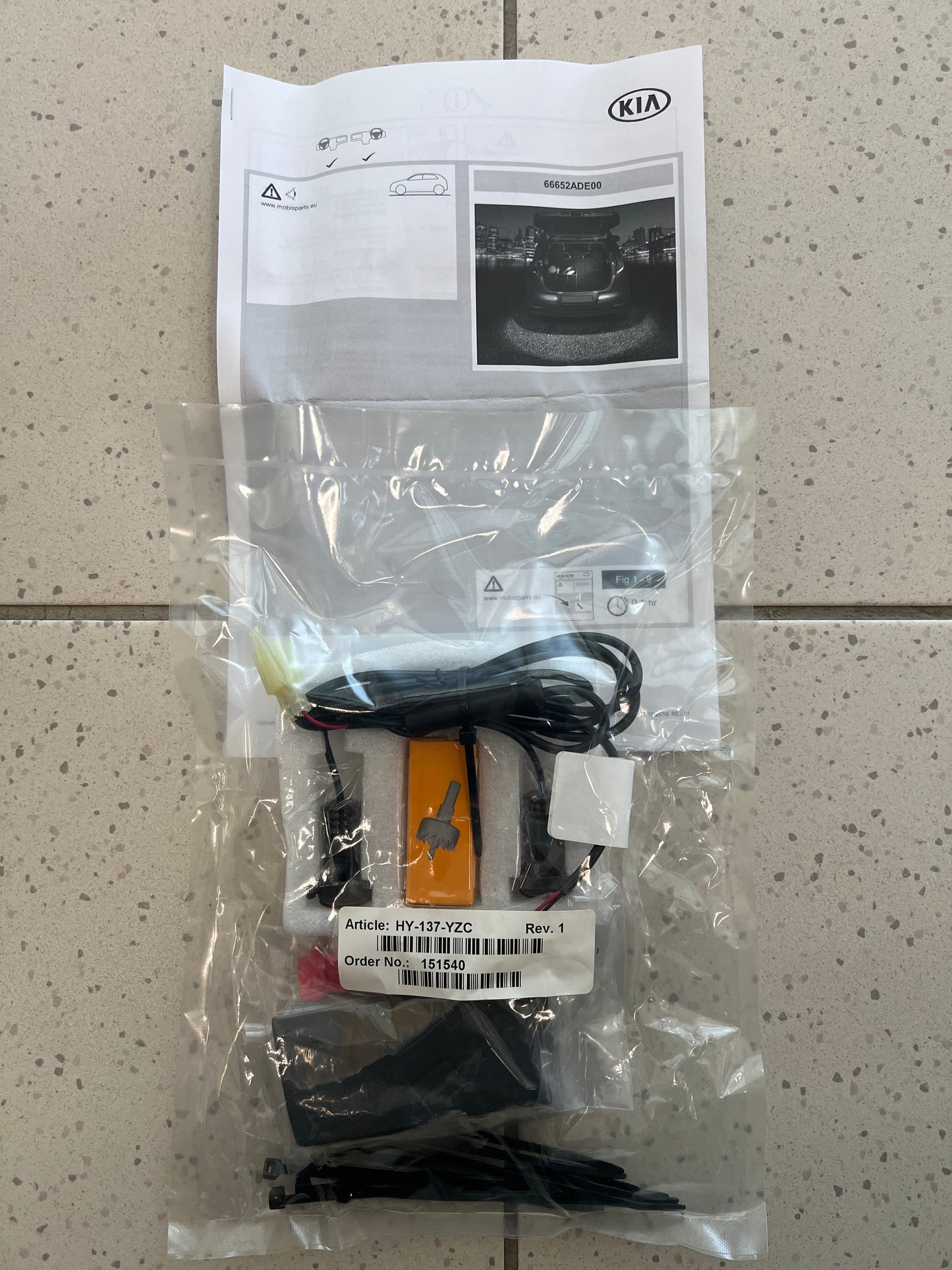 Kia Tailgate Lighting Kit - 2022-2026 Sorento Hybrid (HEV) 66652ADX00