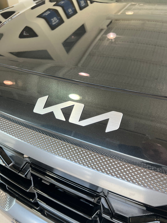 FREE SHIP Front and Rear Kia Emblem Blackout Kit - 2022-2026 Seltos Selt-BlkEmb