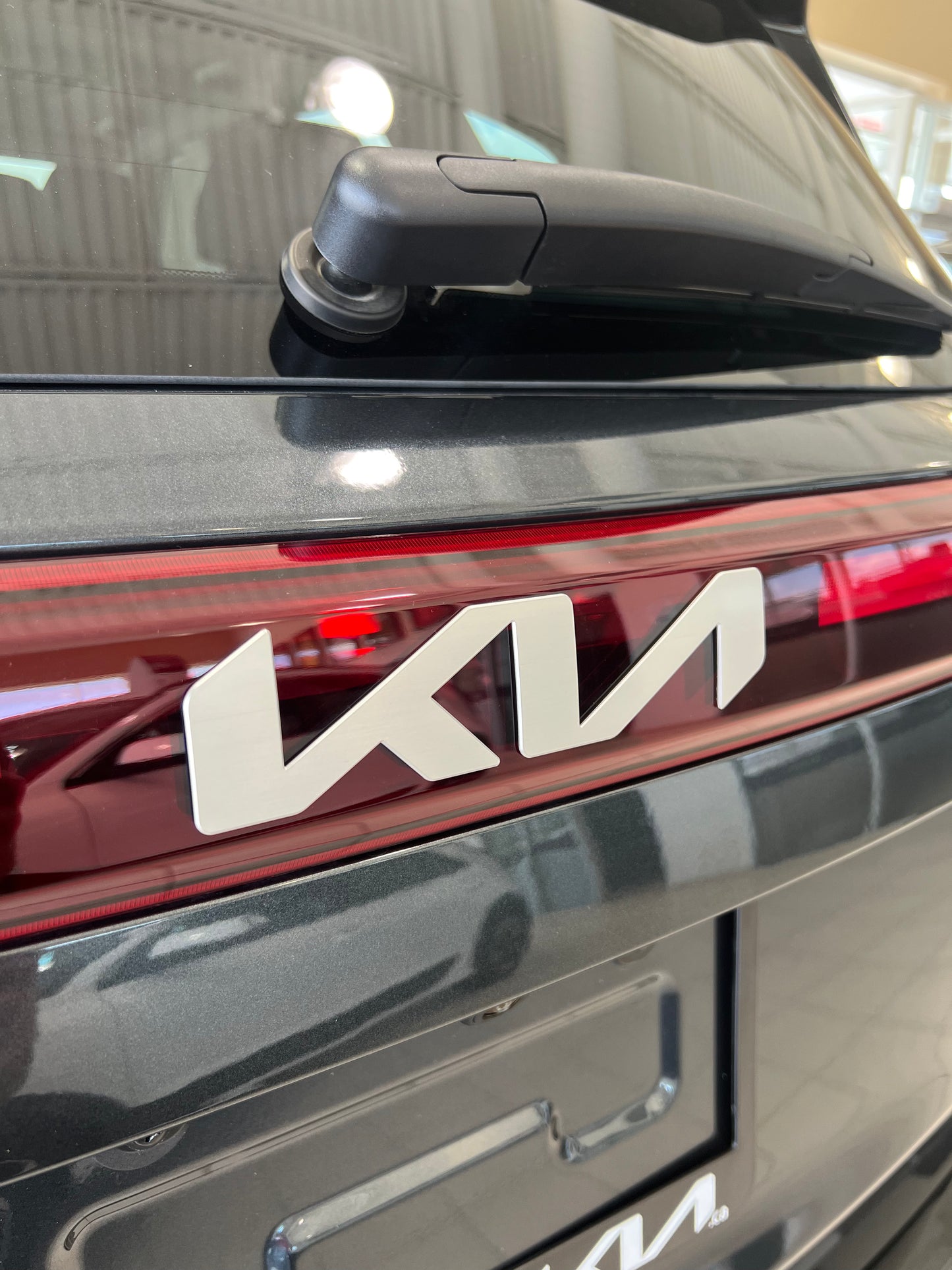 FREE SHIP Front and Rear Kia Emblem Blackout Kit - 2022-2026 Seltos Selt-BlkEmb