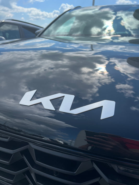 FREE SHIP Front and Rear Kia Emblem Blackout Kit - 2022-2025 Sorento Sore-BlkEmb