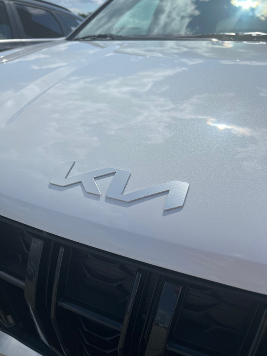 FREE SHIP Front and Rear Kia Emblem Blackout Kit - 2022-2026 Carnival Carn-BlkEmb