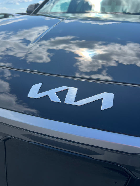 FREE SHIP Front and Rear Kia Emblem Blackout Kit - 2023-2026 Niro PHEV NirP-BlkEmb