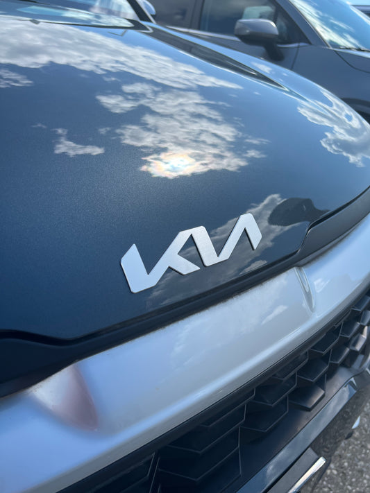 FREE SHIP Front and Rear Kia Emblem Blackout Kit - 2023-2026 Sportage PHEV SpoH-BlkEmb