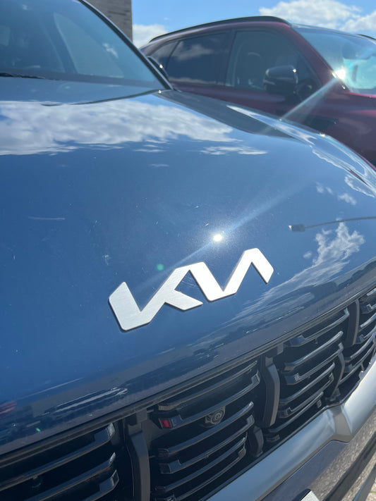 FREE SHIP Front and Rear Kia Emblem Blackout Kit - 2022-2026 Sorento PHEV SorP-BlkEmb