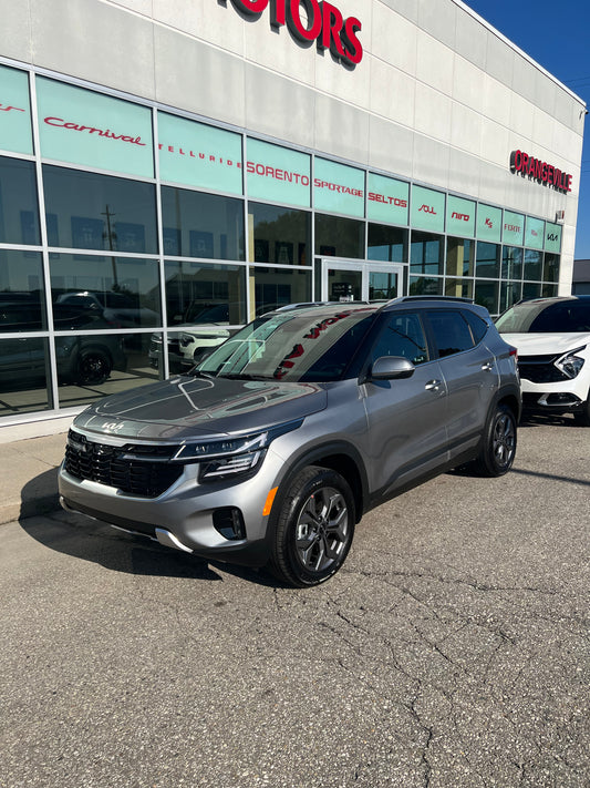 Kia Seltos lx ex premium SX steel grey Orangeville Kia klg