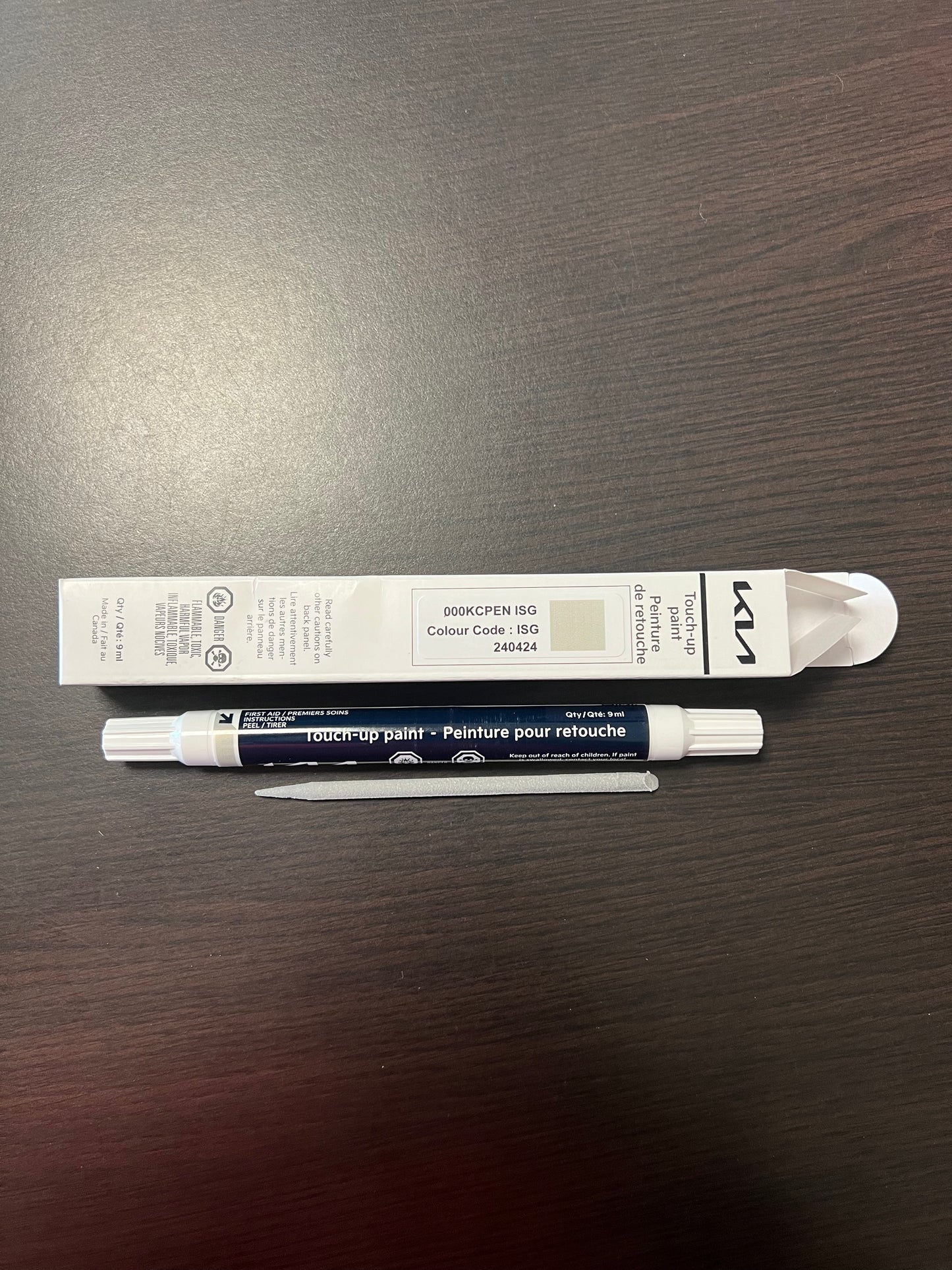 FREE SHIP Kia Touch-Up Paint Pen - Ivory Silver - 2024-2026 EV9 000KCPENISG