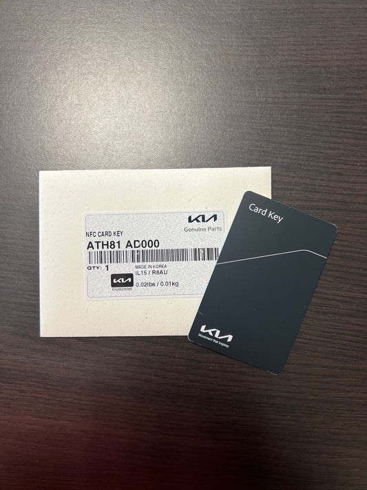 FREE SHIP Kia NFC Card Key - 2025-2026 Carnival Hybrid (HEV) ATH81AD000
