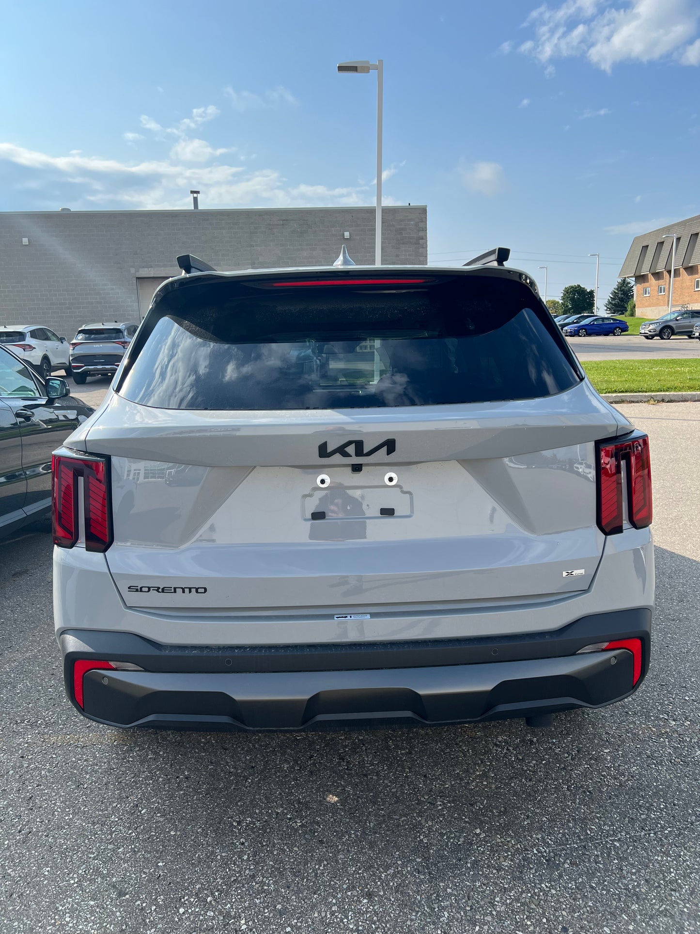 FREE SHIP Front and Rear Kia Emblem Blackout Kit - 2022-2026 Sorento Hybrid (HEV) SorH-BlkEmb