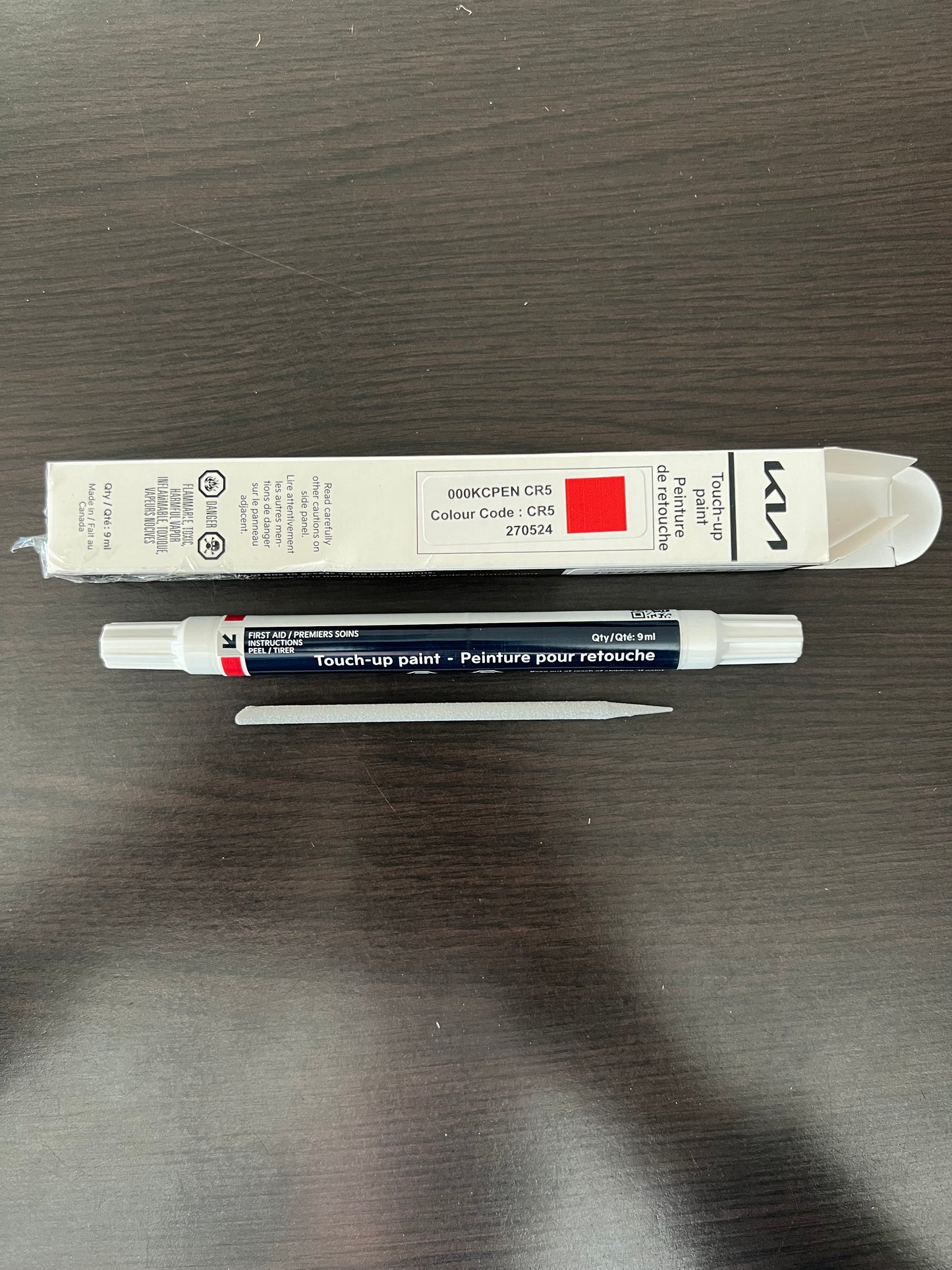 FREE SHIP Kia Touch-Up Paint Pen - Runway Red - 2023-2026 Niro EV 000KCPENCR5