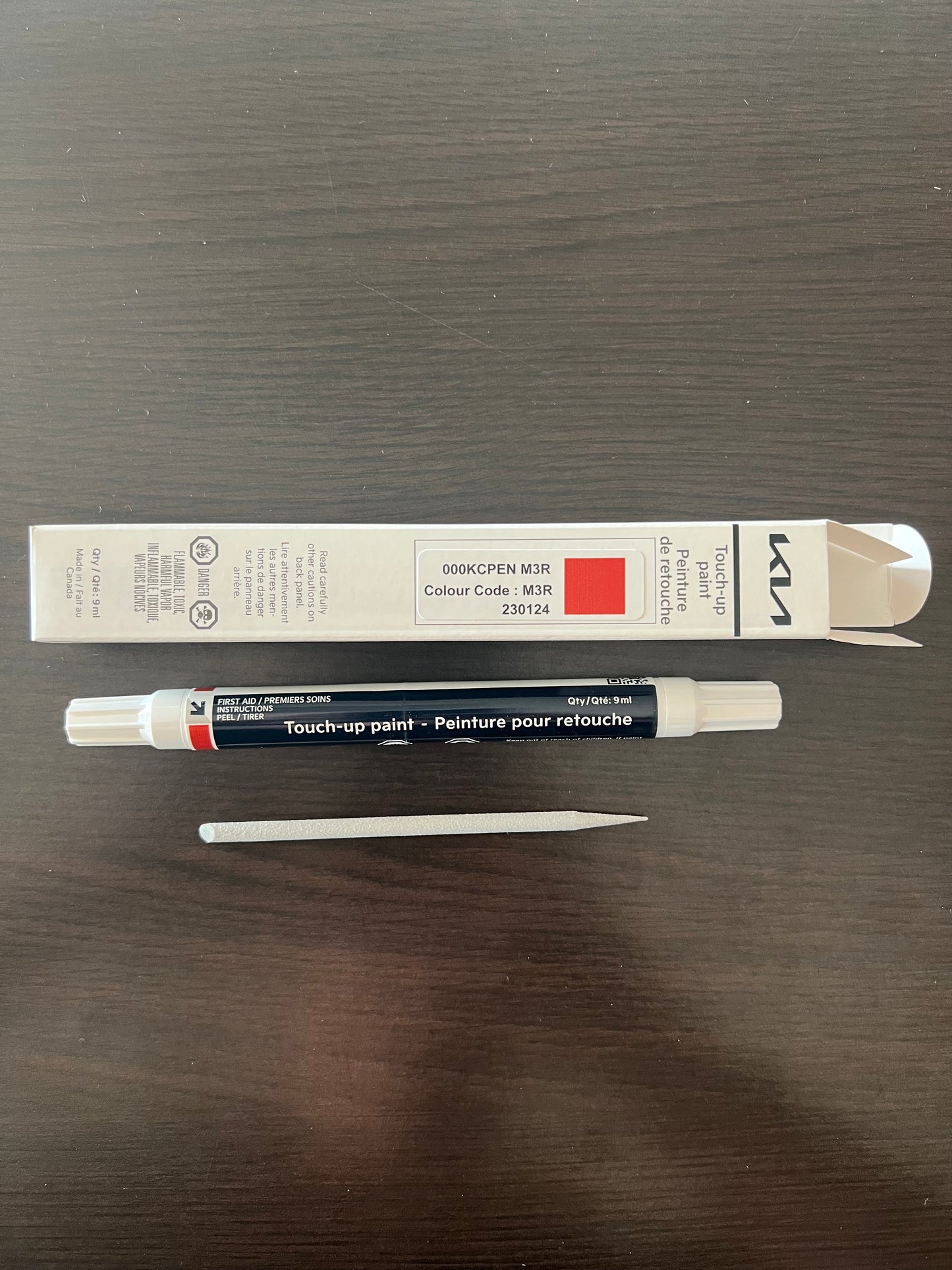 Orangeville Kia Kia Canada touch up paint pen lunar orange m3r