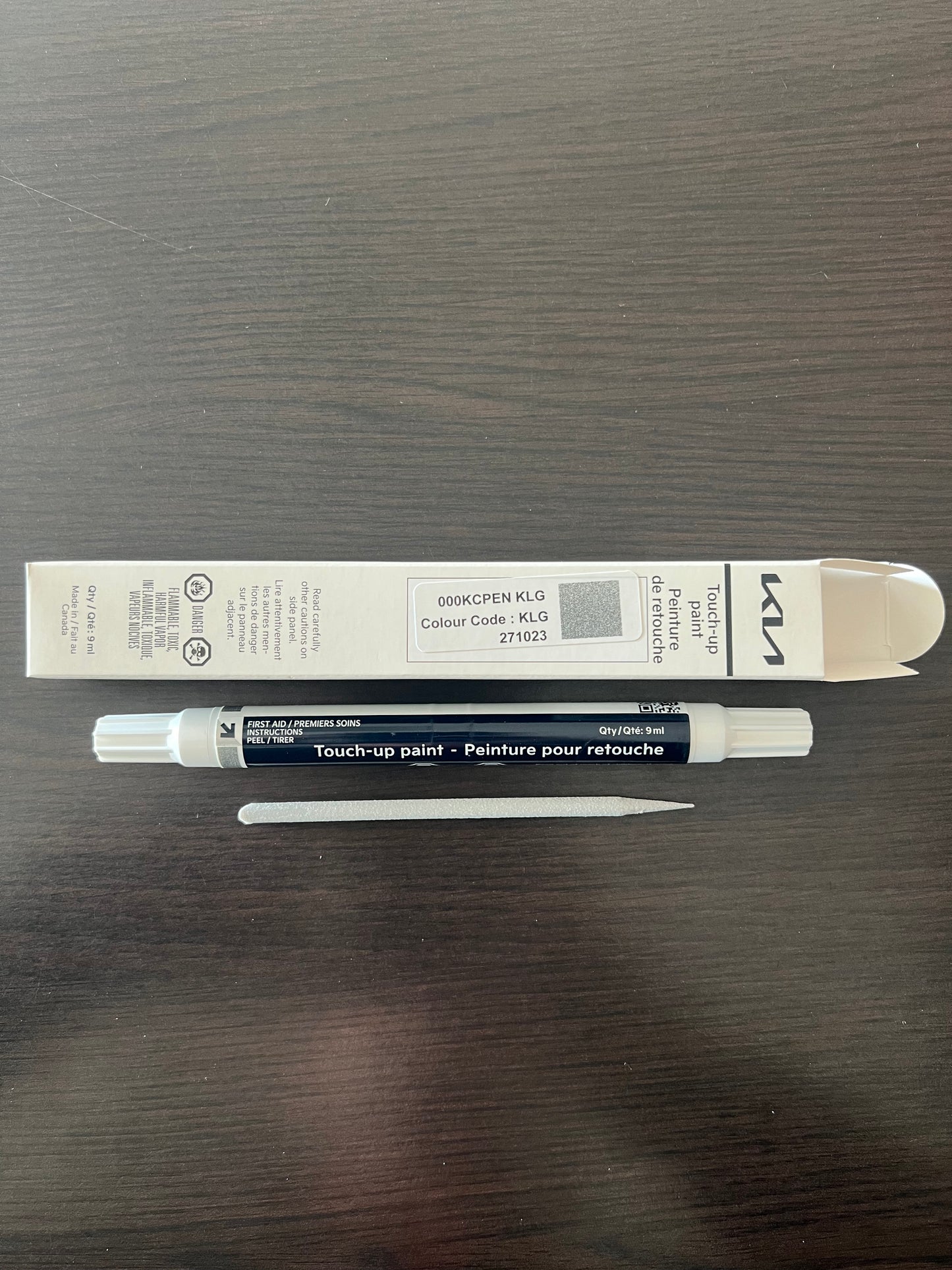 FREE SHIP Kia Touch-Up Paint Pen - Steel Grey - 2023-2026 Niro EV 000KCPENKLG