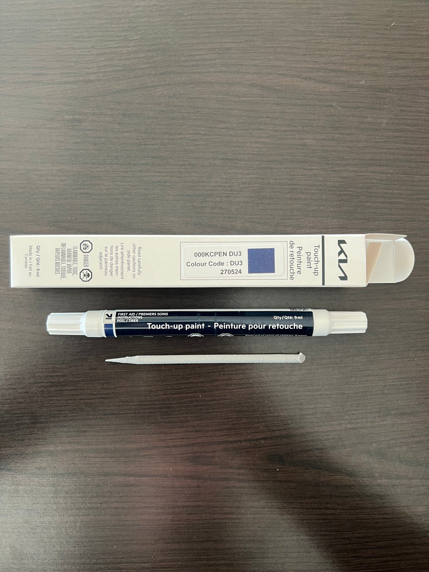 Kia Canada touchup paint pen yacht blue DU3 Orangeville kia