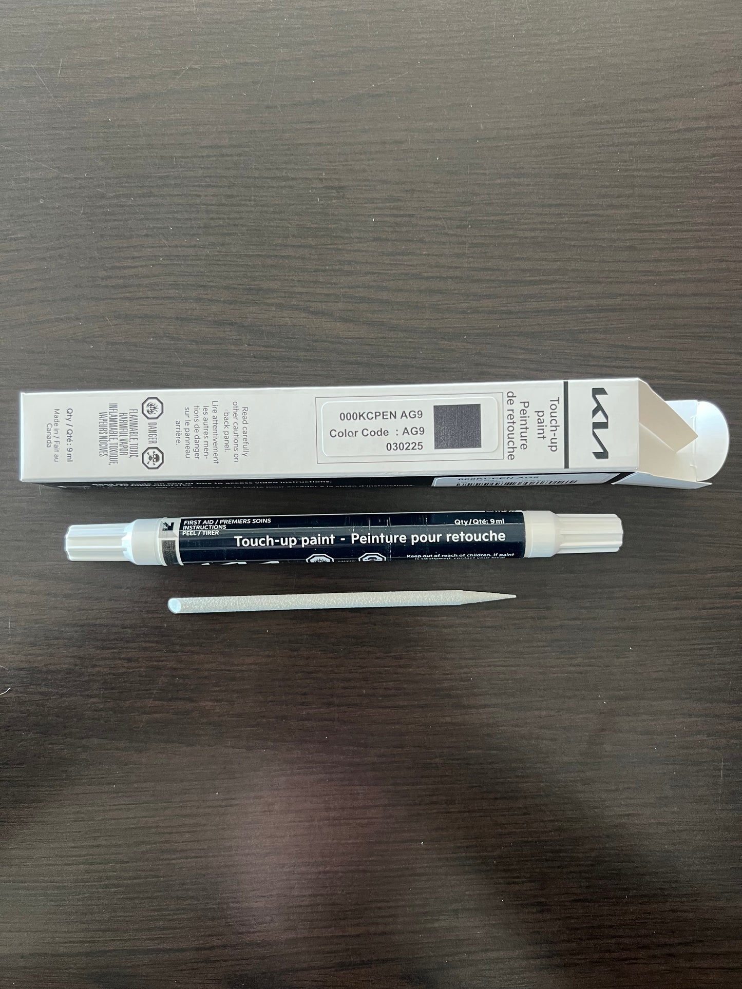 FREE SHIP Kia Touch-Up Paint Pen - Interstellar Grey - 2025 K4 000KCPENAG9