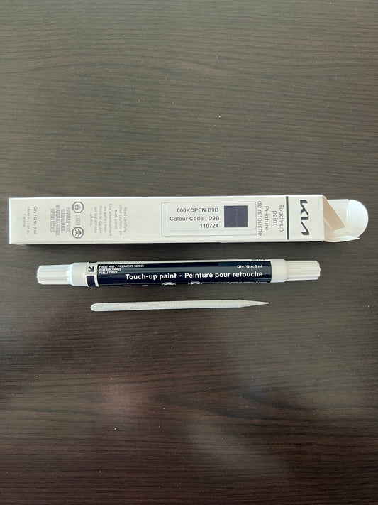 Kia Canada touchup paint pen mineral blue D9b Kia carnival Orangeville Kia