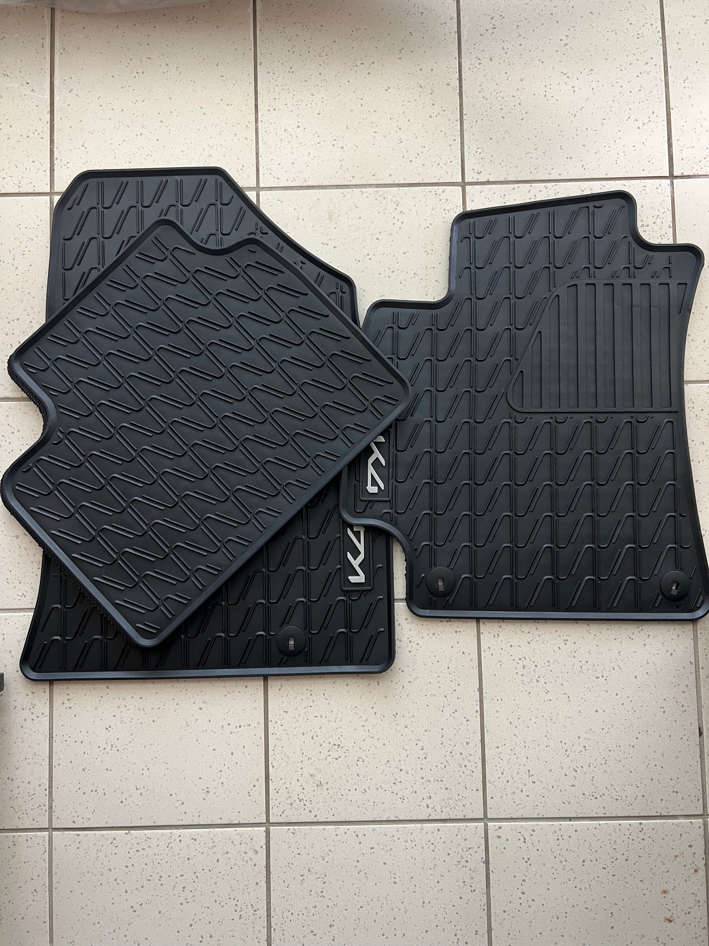 FREE SHIP Kia All-Weather Rubber Floor Mats - 2025 K4 GGH13AP000