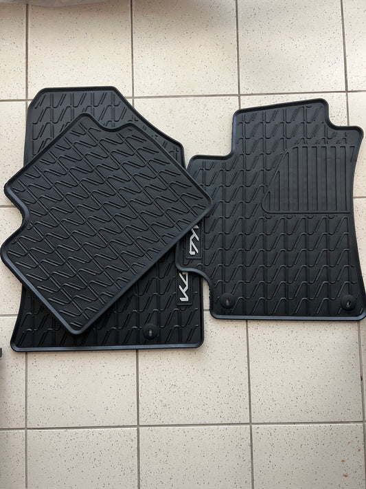 FREE SHIP Kia All-Weather Rubber Floor Mats - 2025 K4 GGH13AP000
