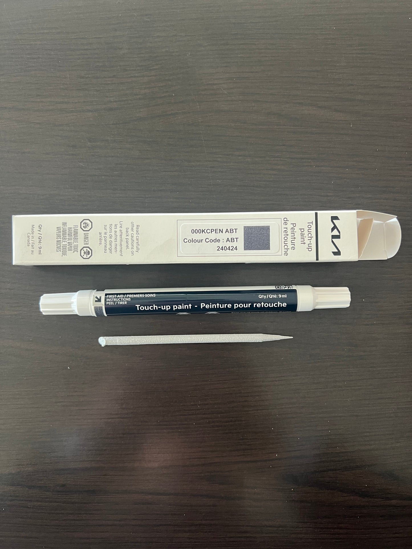 FREE SHIP Kia Touch-Up Paint Pen - Graphite - 2019-2022 Niro EV 000KCPENABT