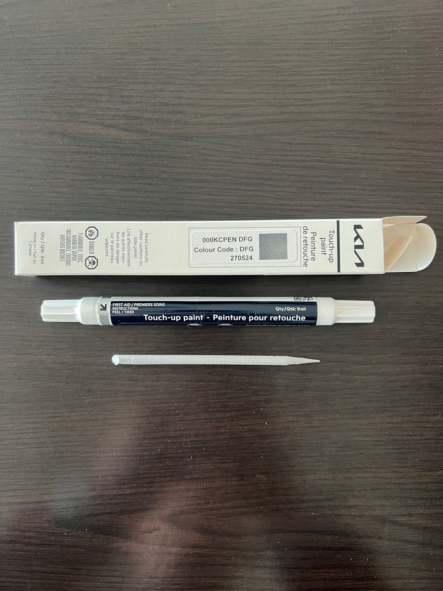 FREE SHIP Kia Touch-Up Paint Pen - Pebble Grey - 2024-2026 EV9 000KCPENDFG