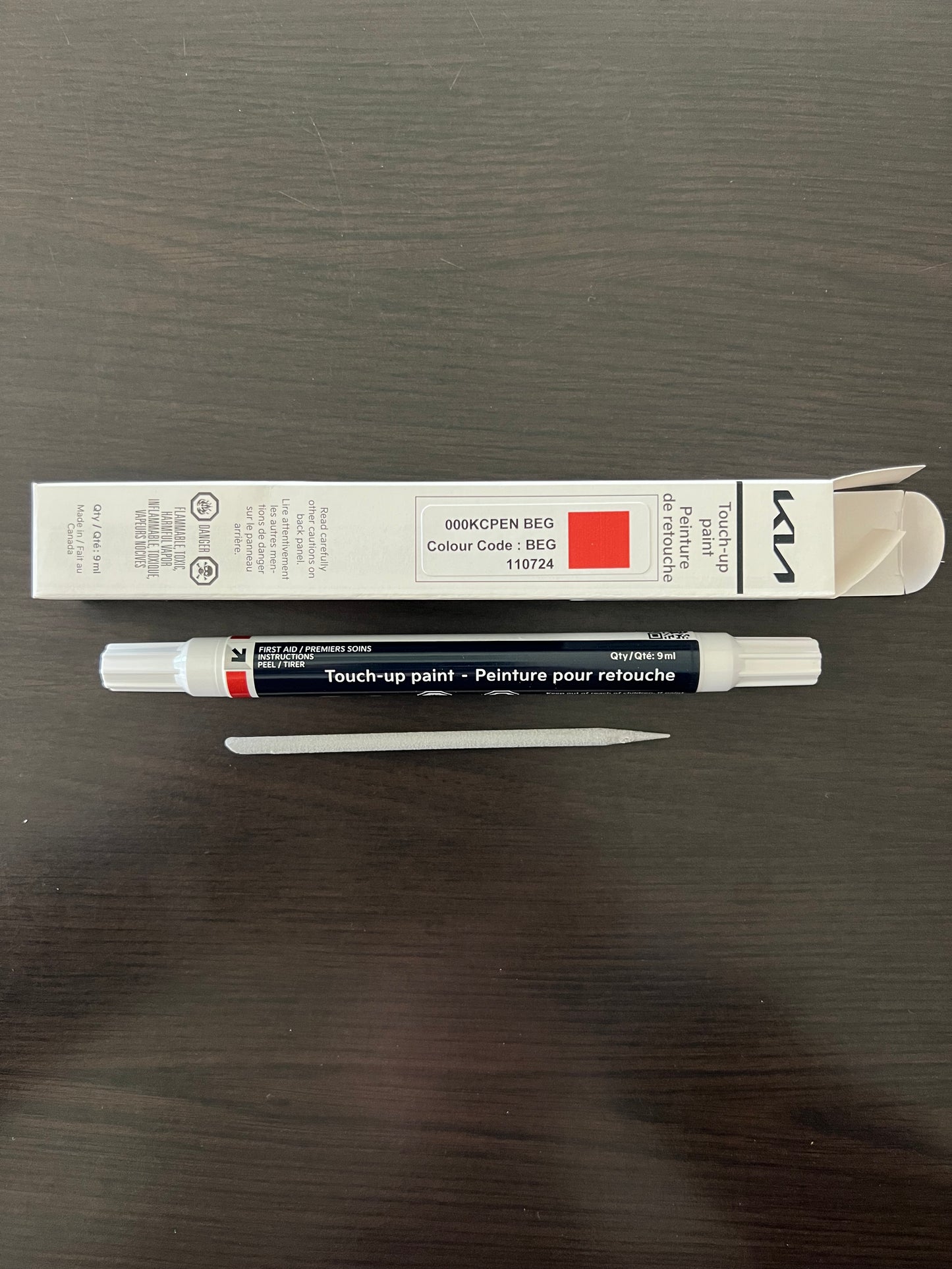 FREE SHIP Kia Touch-Up Paint Pen - Chili Red – 2012-2017 Rio 000KCPENBEG