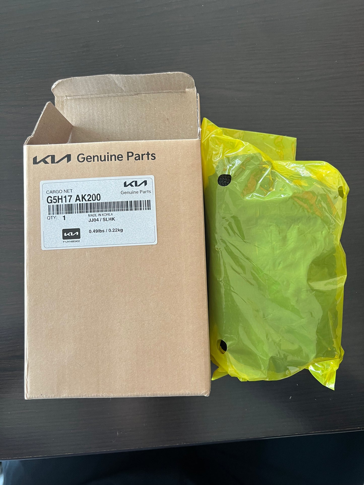 FREE SHIP Kia Rear Cargo Net - 2023-2026 Niro Hybrid (HEV) G5H17AK200