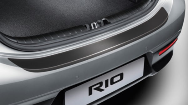FREE SHIP Kia Rear Bumper Protection (Black Film) - 2018-2023 Rio5 H9H28AP100
