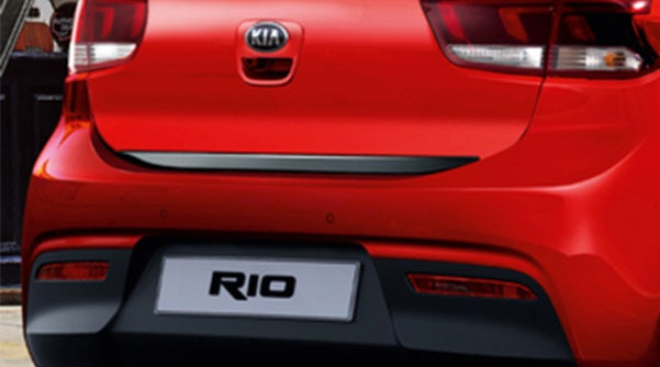Kia Tailgate Garnish (Black) - 2018-2023 Rio5 H8491ADX00BL