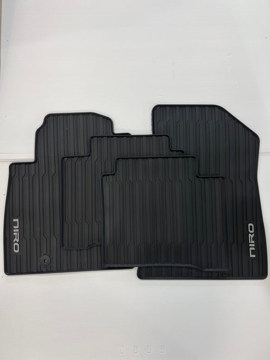 Kia Niro Hybrid HEV all-weather rubber mats kia Canada Orangeville kia front and rear ATH13AP000