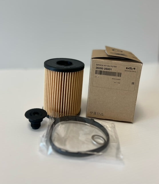 Kia Genuine Oil Filter with O-Ring 2021-2024 Sorento 263502S001