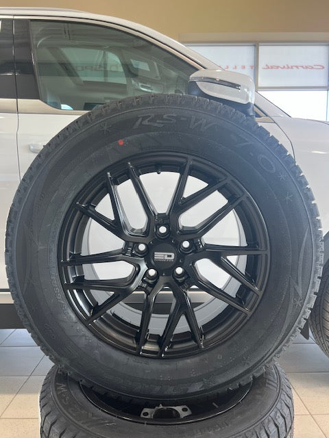 235 65r17 Snow Tire Package (Black Alloy) 2023-2024 Sportage PHEV WINTER17-SPO