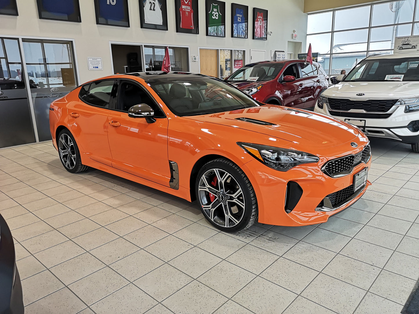 FREE SHIP Kia Touch-Up Paint Pen - Neon Orange - 2018-2023 Stinger 000KCPENN2O