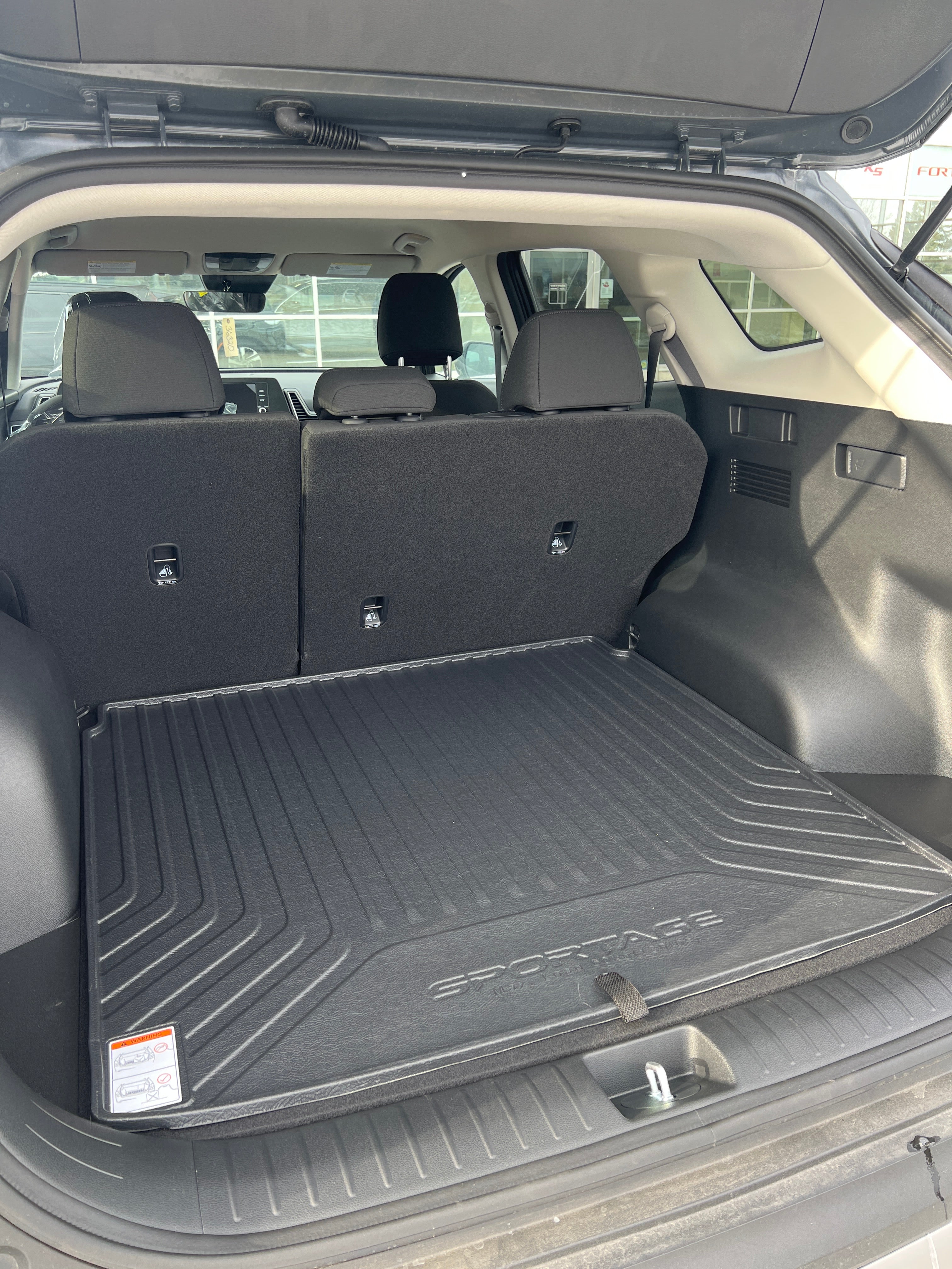 Kia Rear Cargo Tray - 2023-2024 Sportage Hybrid (HEV) - CHF12AC500