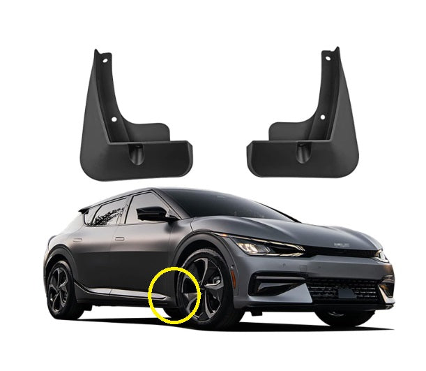FREE SHIP Kia Front Mud Guards - 2022-2024 EV6 (non-Land AWD/GT-Line/GT) - CVF46ACA20