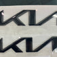 Front and Rear Kia Emblem Blackout Kit 2022-2024 Telluride Tell-BlkEmb