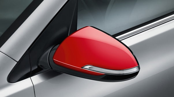 Kia Red Mirror Caps (EX) - 2018-2023 Rio H8431ADX00RD