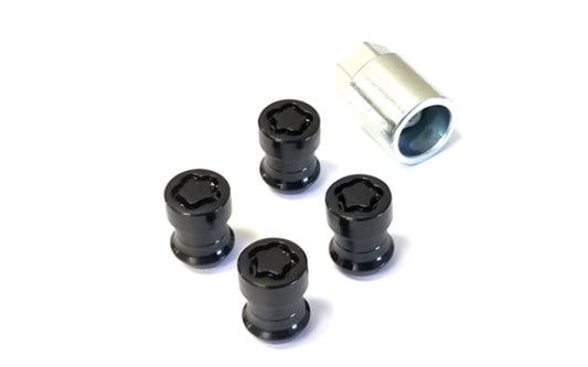 FREE SHIP Black Wheel Locks (4 Pack with Lock Key) - 2021-2025 Sorento 9999782768