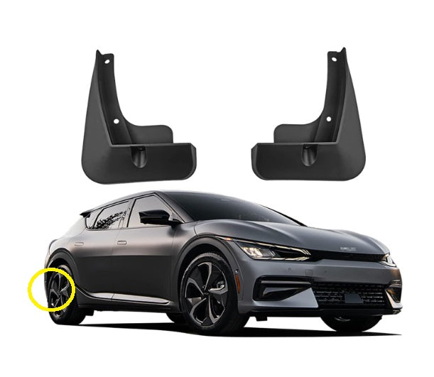 FREE SHIP Kia Rear Mud Guards - 2022-2024 EV6 (non-Land AWD/GT-Line/GT) - CVF46ACF20