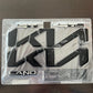 FREE SHIP Front and Rear Kia Emblem Blackout Kit - 2024-2026 EV9 EV9-BlkEmb