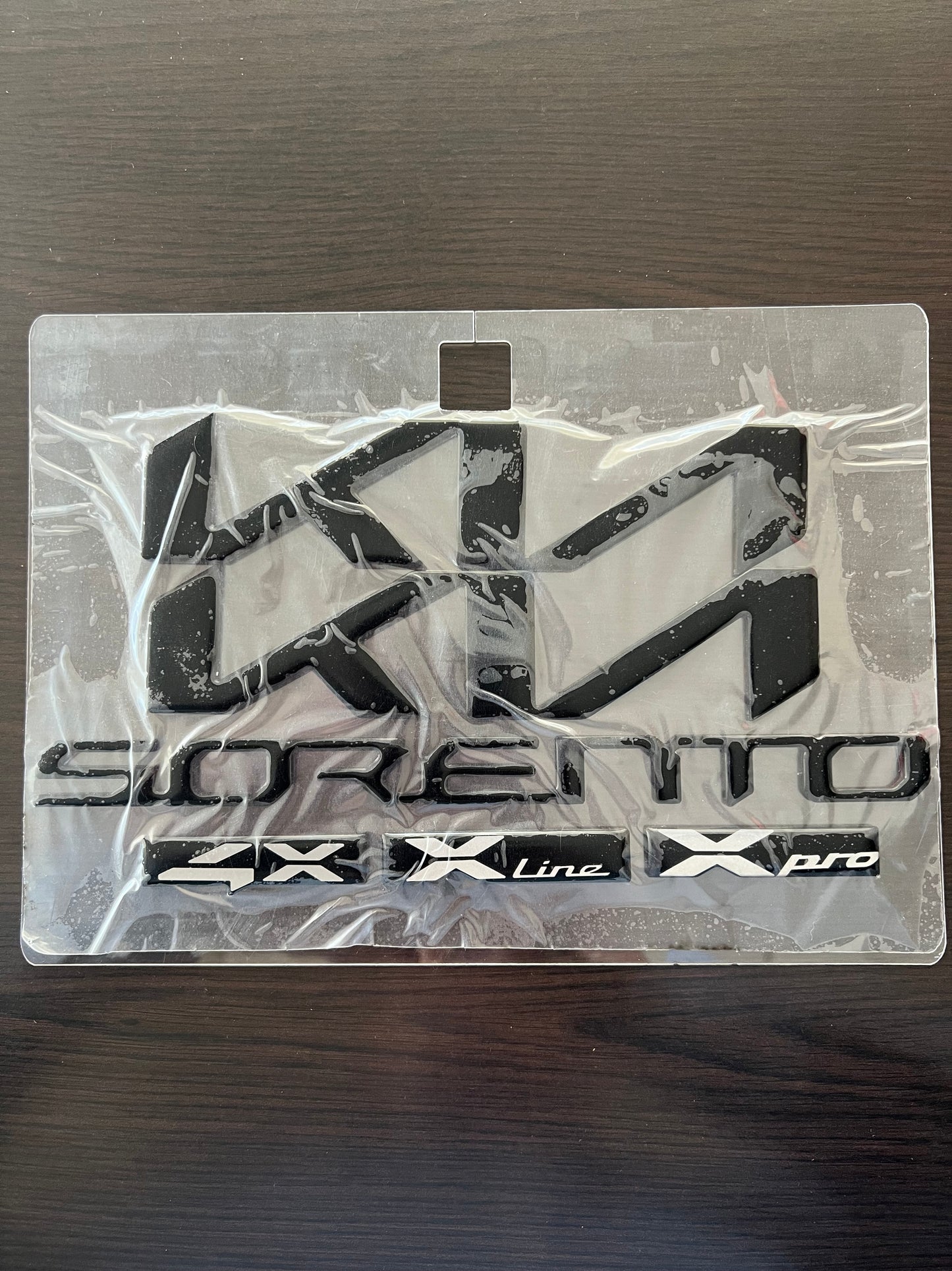 FREE SHIP Front and Rear Kia Emblem Blackout Kit - 2022-2025 Sorento Sore-BlkEmb