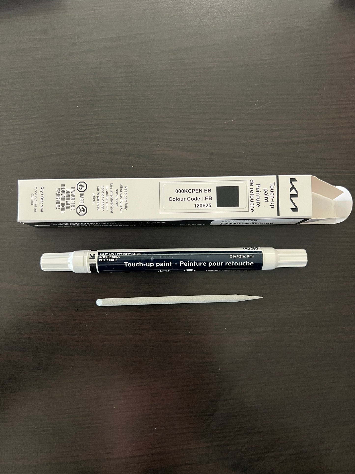 FREE SHIP Kia Touch-Up Paint Pen - Ebony Black - 2021-2024 K5 - 000KCPENEB