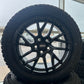 205/60R16Snow tire package winter tires antares grip 60 on Black eurodesign alloy tech rims Mounted balanced Installed