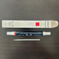 kia canada touch up california red pait pen h4r on wooden surface for stone chips