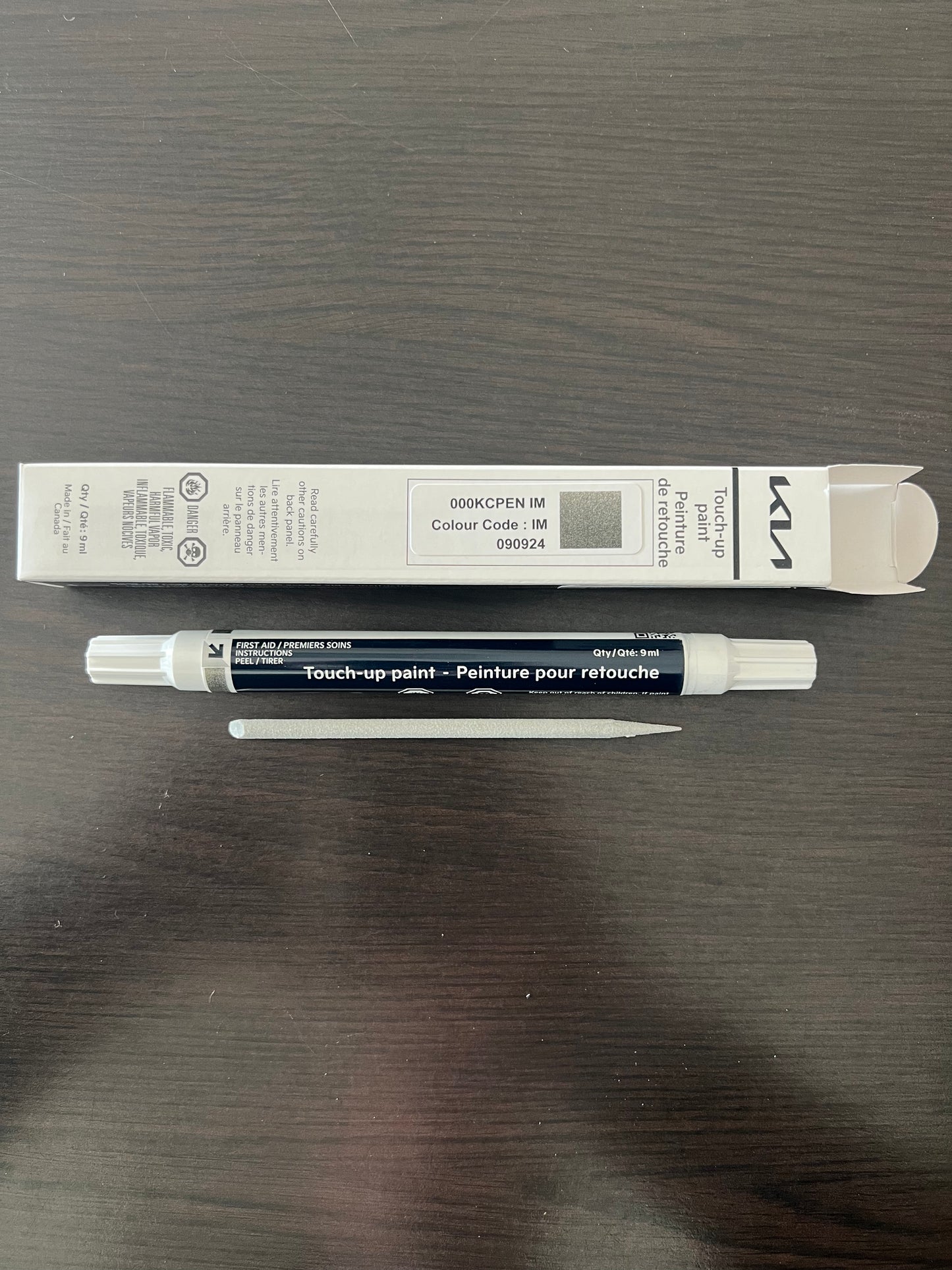 Kia Touch-Up Paint Pen - Titanium Silver - 2014-2019 Soul 000KCPENIM