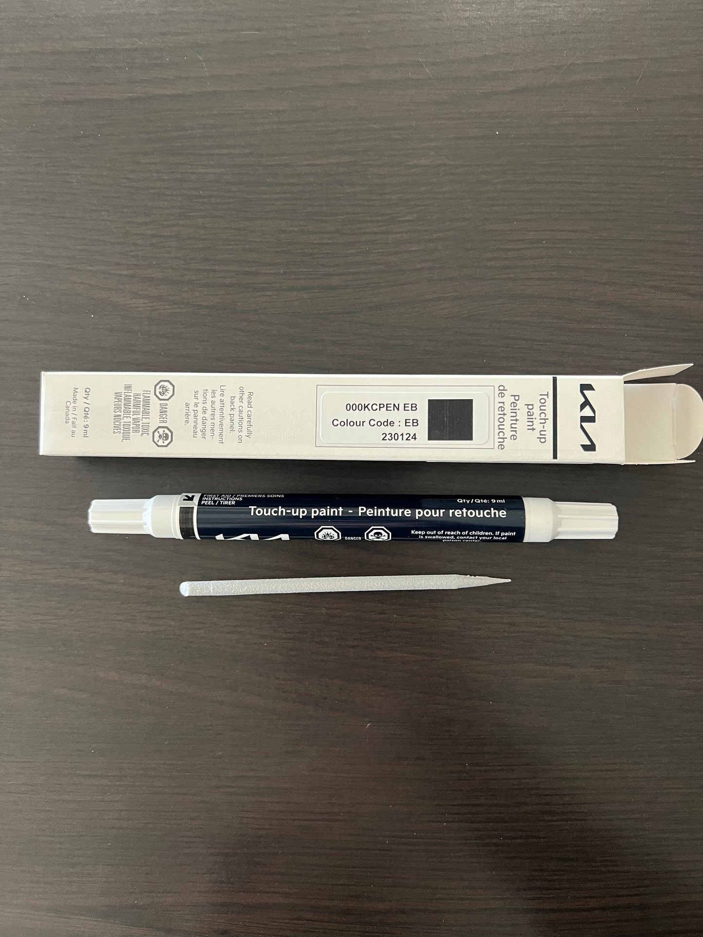 Kia Touch-Up Paint Pen - Ebony Black – 2013-2020 Optima 000KCPENEB