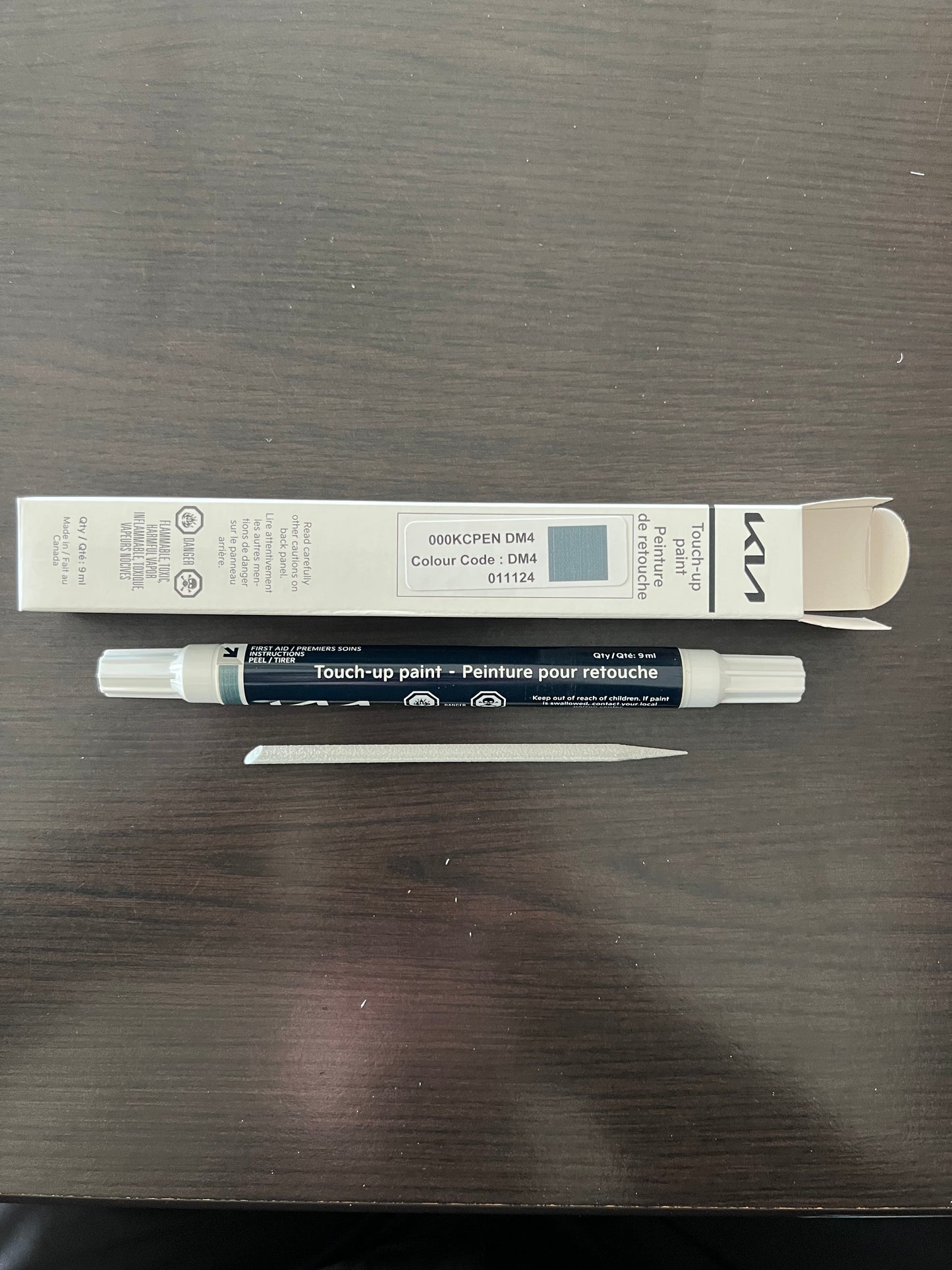 Kia Canada Orangeville Kia touch up paint pen morning haze dm4